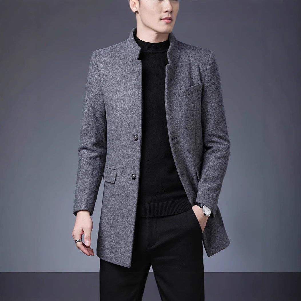 Elegant long coat for men Lune London