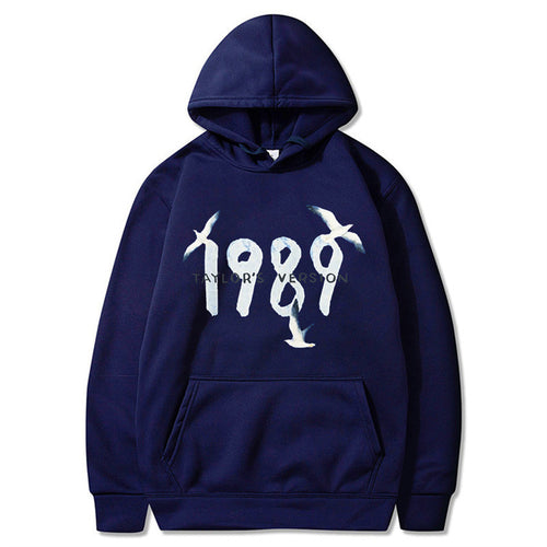 Women's hooded sweatshirt with creative bird design and high-quality cotton Amarae