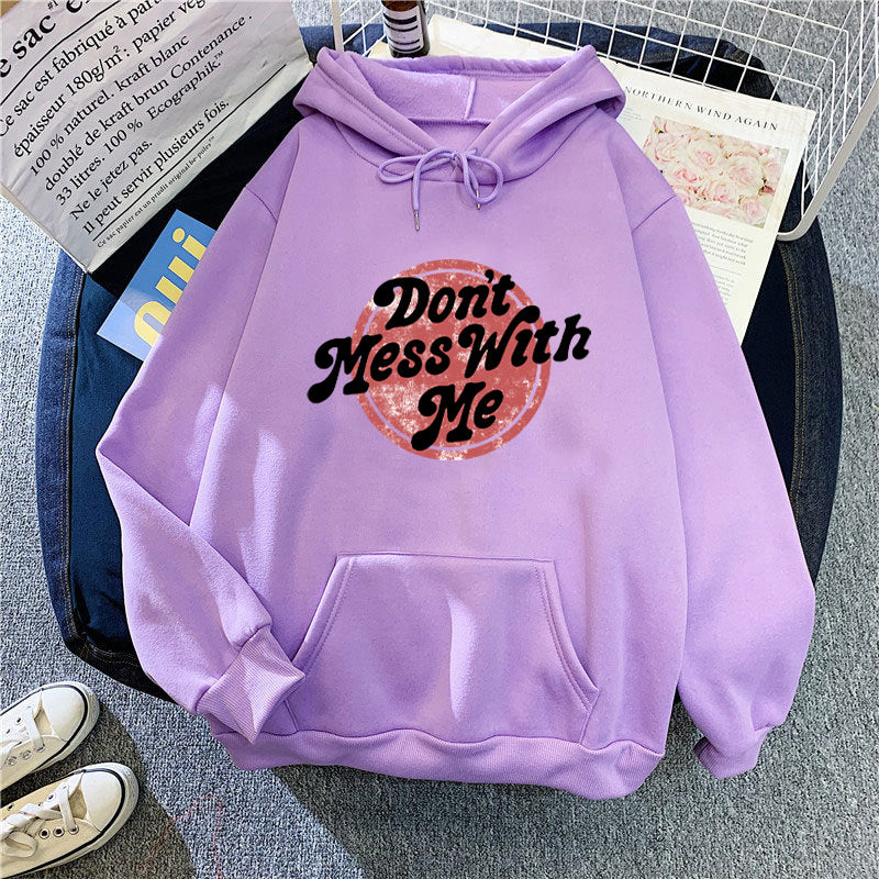 Women's hoodie with casual statement design Chic & Stil