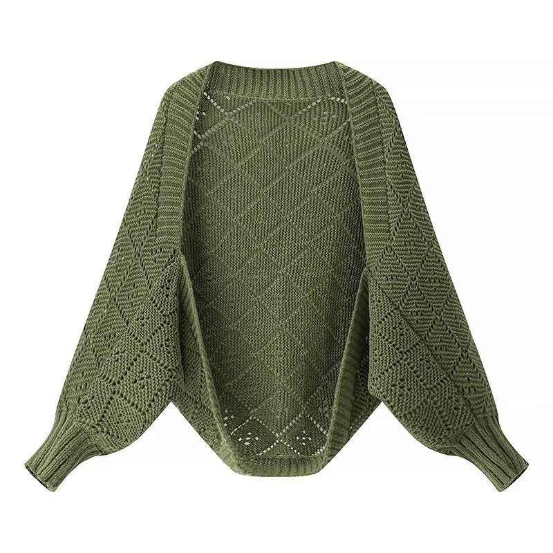 Pull en maille tricoté confortable pour femmes dans un motif en diamant moderne Chic & Stil