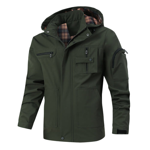 Veste de plein air polyvalente pour hommes avec poches pratiques Amarae