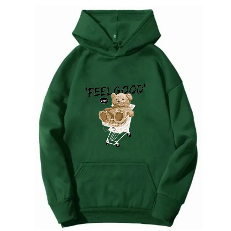 Women's hooded sweatshirt with unique animal motif Chic & Stil