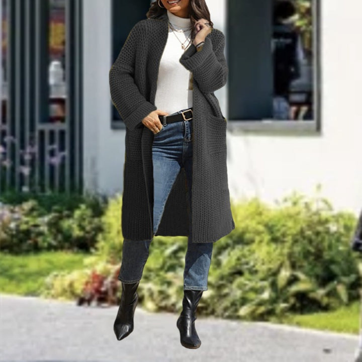 Lune London oversized knit coat for women