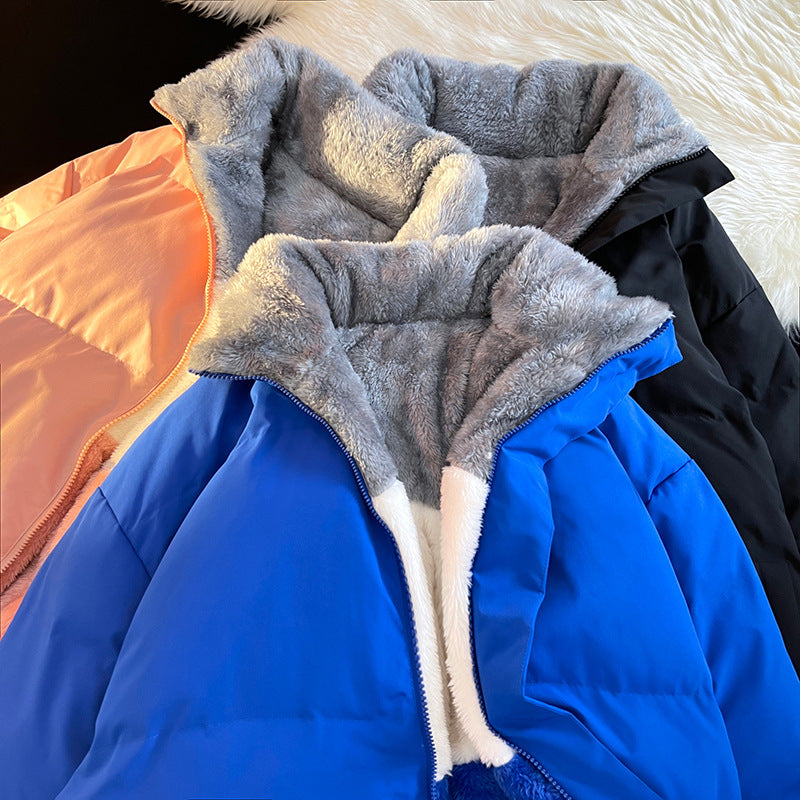 Women's down jacket with soft lining and high collar Lune London
