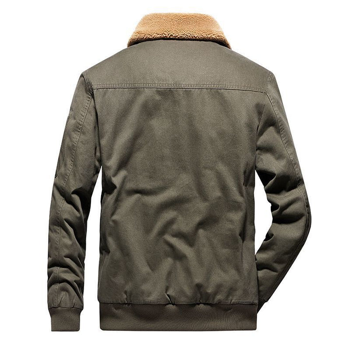 Stylish bomber jacket for men with lined collar Amarae