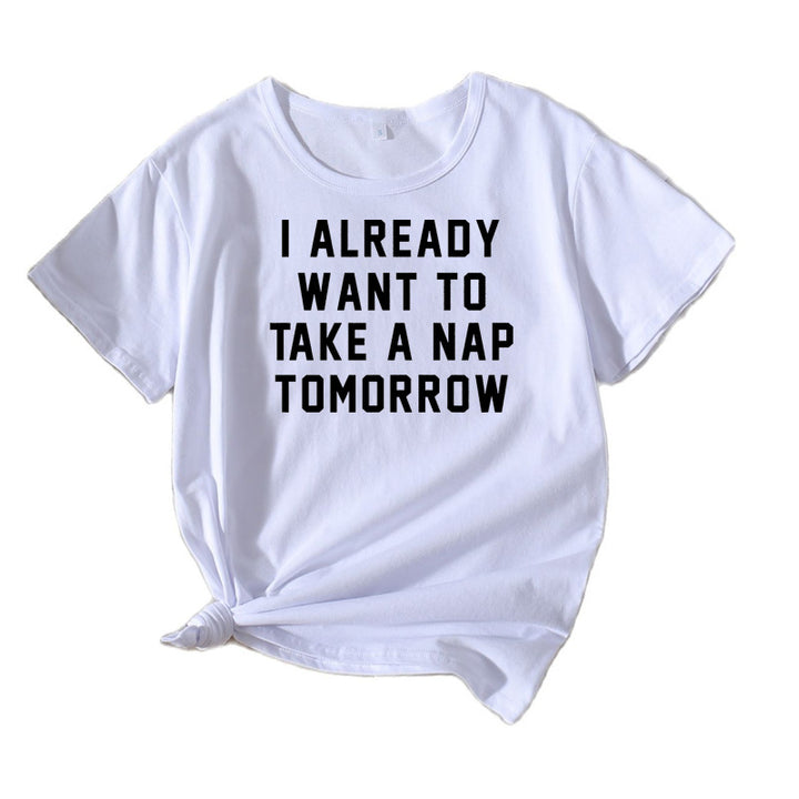 Women's Comfortable Quote T-shirt Lune London