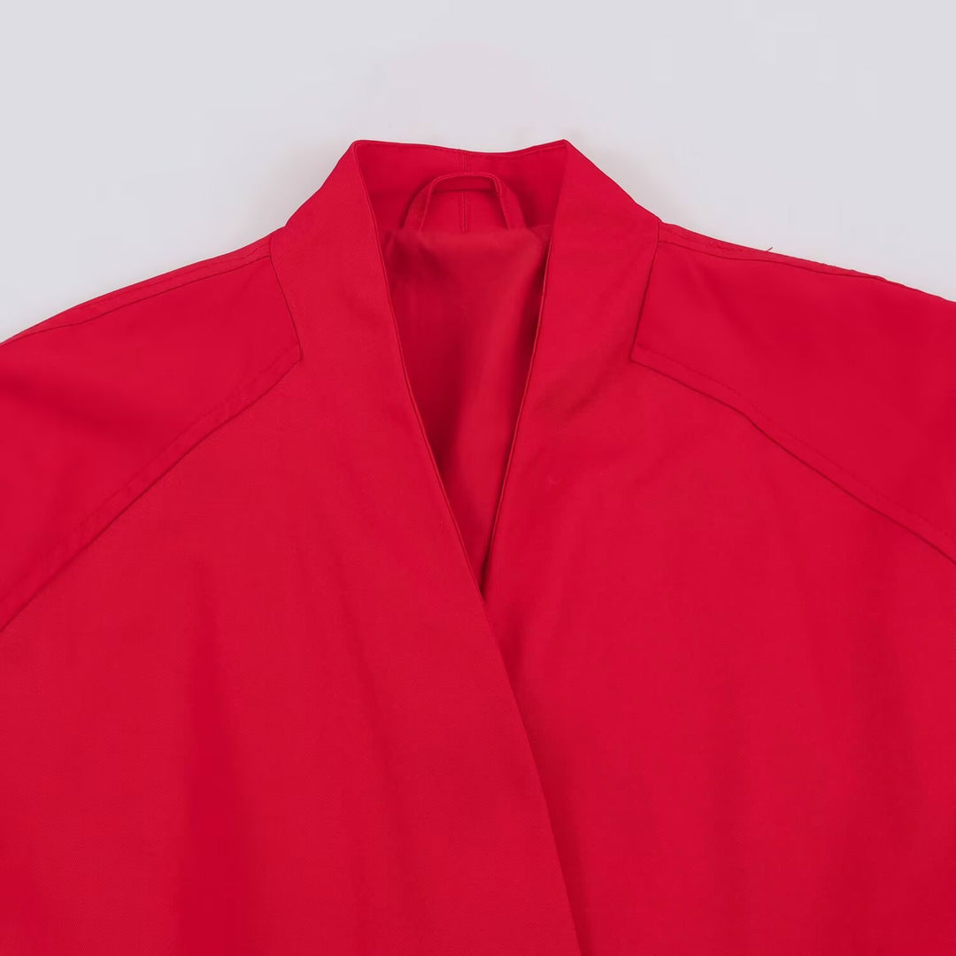 Women's lightweight kimono blouse with flowing balloon sleeves Amarae