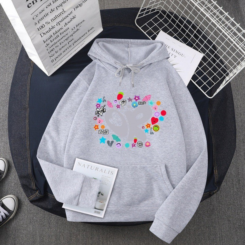 Women's Hoodie with Creative Graphic Design Chic & Stil
