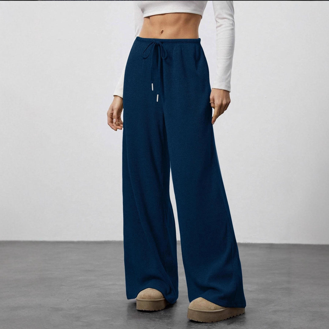 Pantalon en tricot ample pour femmes Chic & Stil