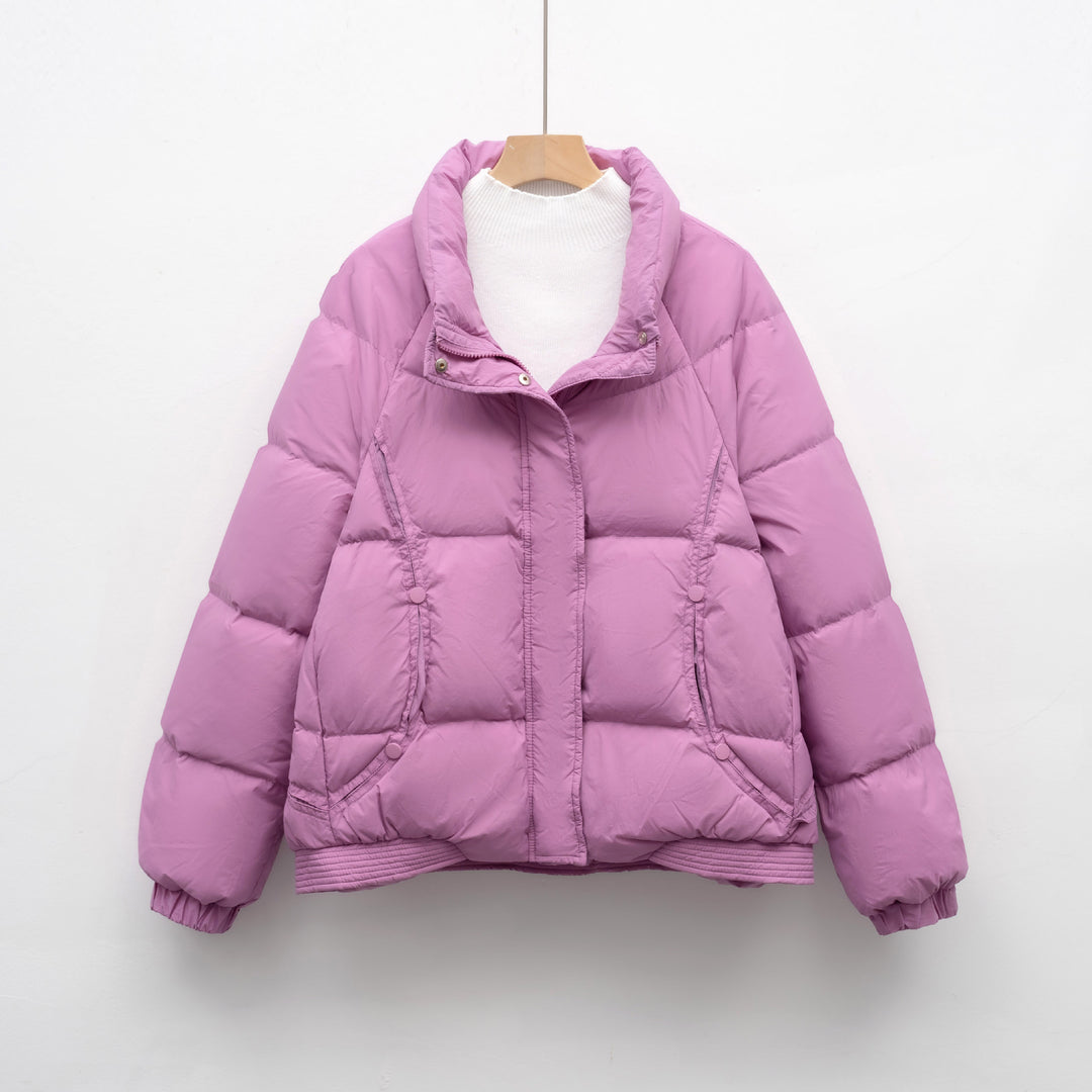 Ladies Thief Down Jacket with modern collar and practical pockets Amarae