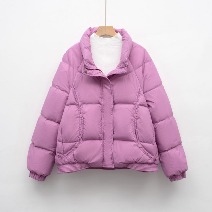 Ladies Thief Down Jacket with modern collar and practical pockets Amarae