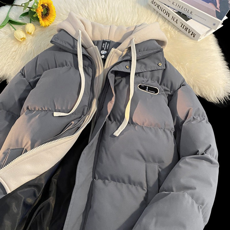 Ladies stylish quilted jacket with integrated hoodie Amarae