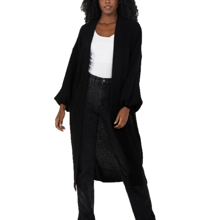 Manteau en tricot pour femmes au design décontracté oversize Chic & Stil