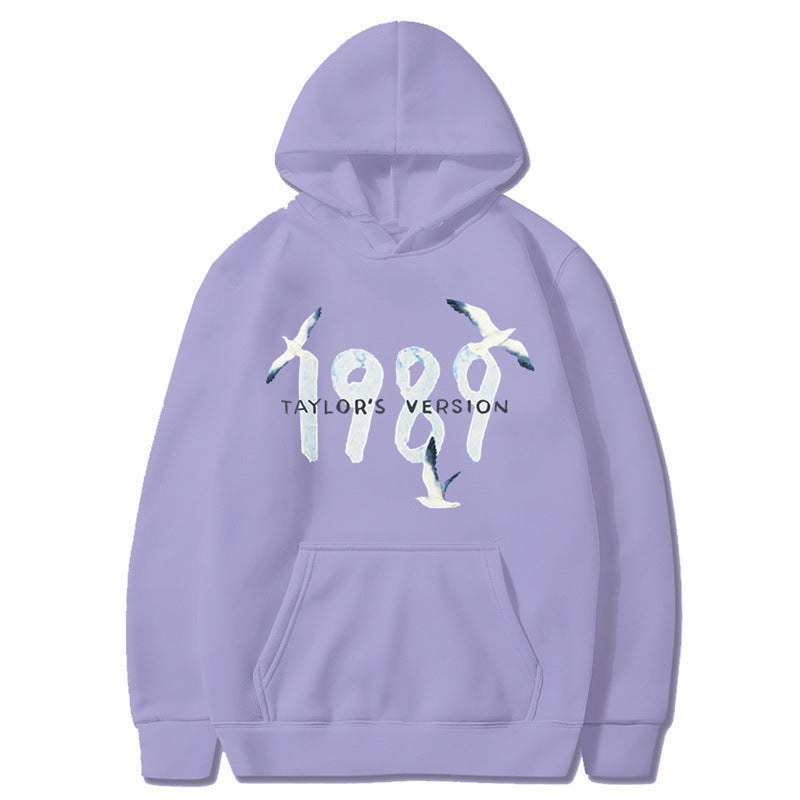 Women's hooded sweatshirt with creative bird design and high-quality cotton Lune London
