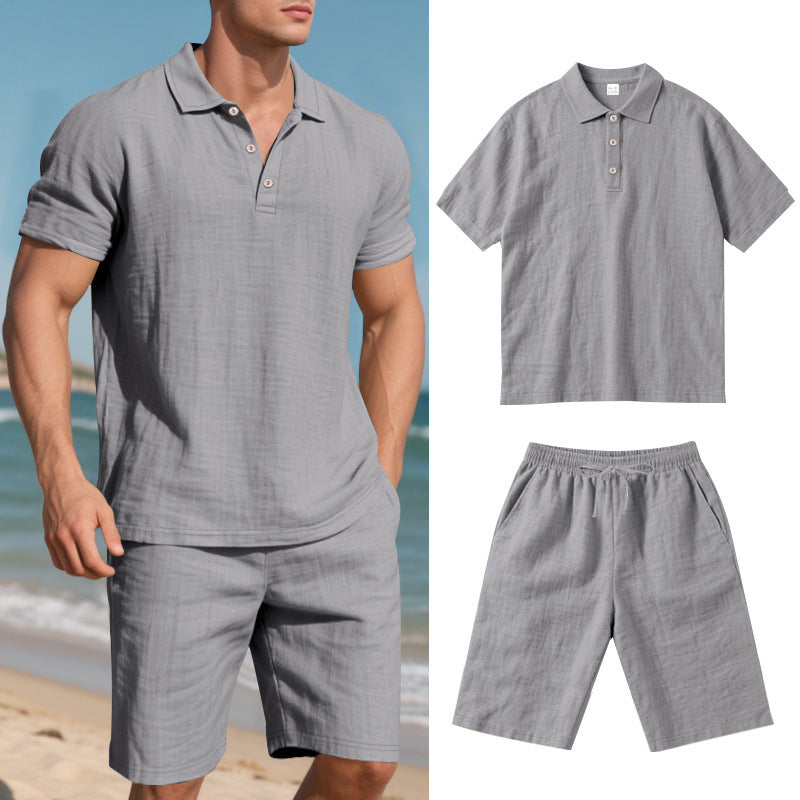 Tenue de loisirs pour hommes avec polo et shorts Lune London