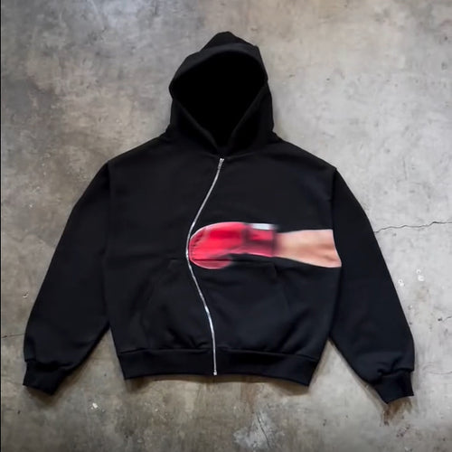 Sweat à capuche pour femmes avec un design graphique innovant Chic & Stil