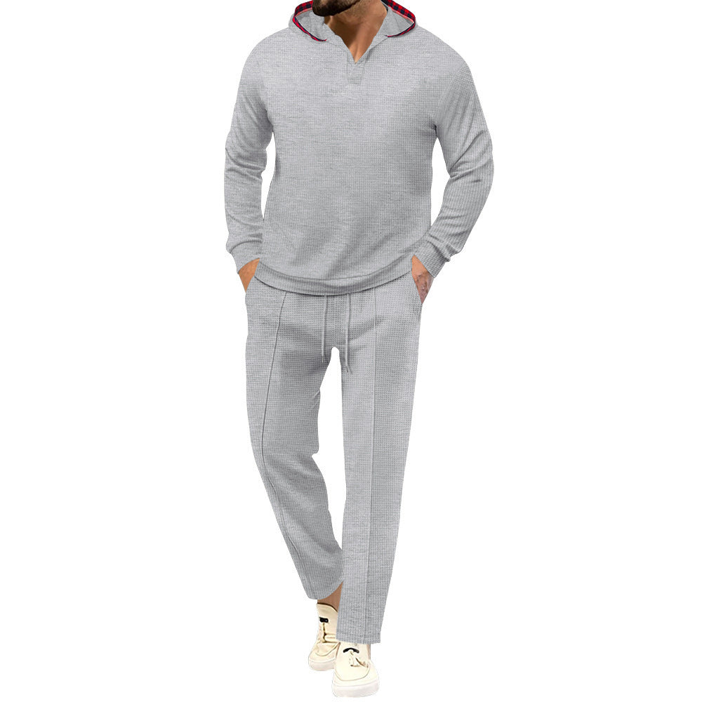 Men's comfortable waffle texture leisure suit Amarae
