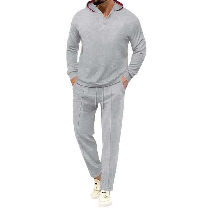Men's comfortable waffle texture leisure suit Amarae
