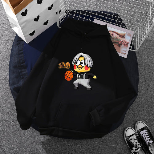 Women's hoodie with creative basketball motif Chic & Stil