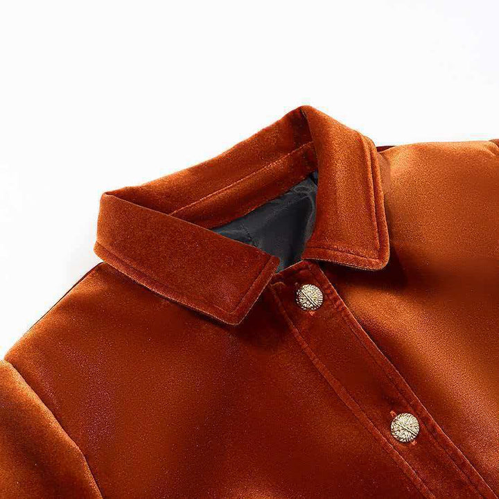 Veste en velours pour femmes avec coupe confortable Chic & Stil