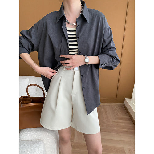 Ladies Elegant Long Sleeve Blouse with Loose Fit Chic & Stil