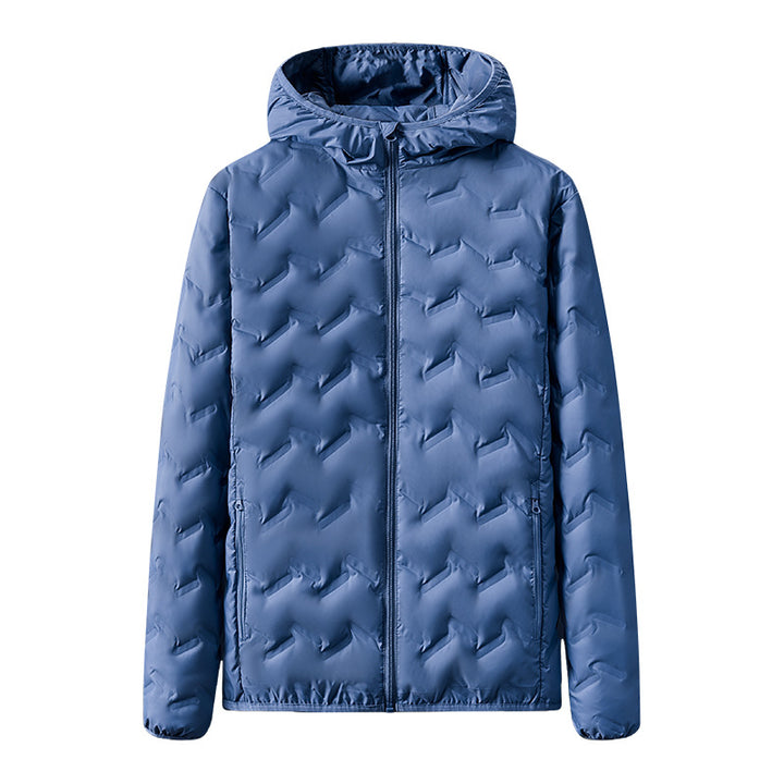 Men's Ultralight Padded Jacket with Hood and Compact Padding Amarae