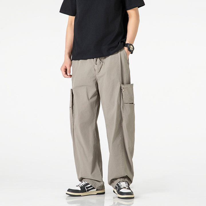 Casual cargo pants for men with practically designed pockets Lune London