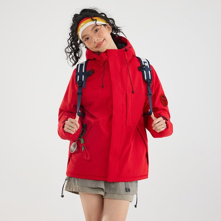 Women's Padded Winter Jacket with Hood, Water Repellent and Windproof Amarae