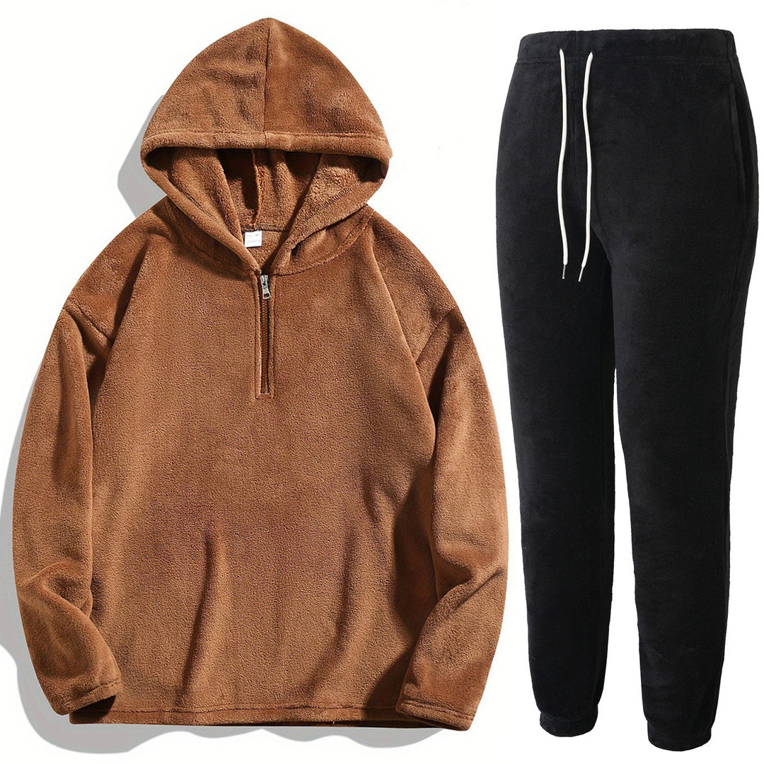 Ladies Cozy Chic Hoodie Jumpsuit