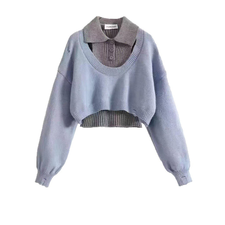 Pull court à la mode pour femmes avec un design unique Chic & Stil