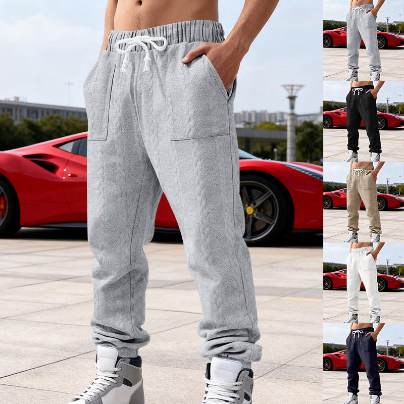 Cozy leisure pants for men with modern pockets and comfortable waist Lune London