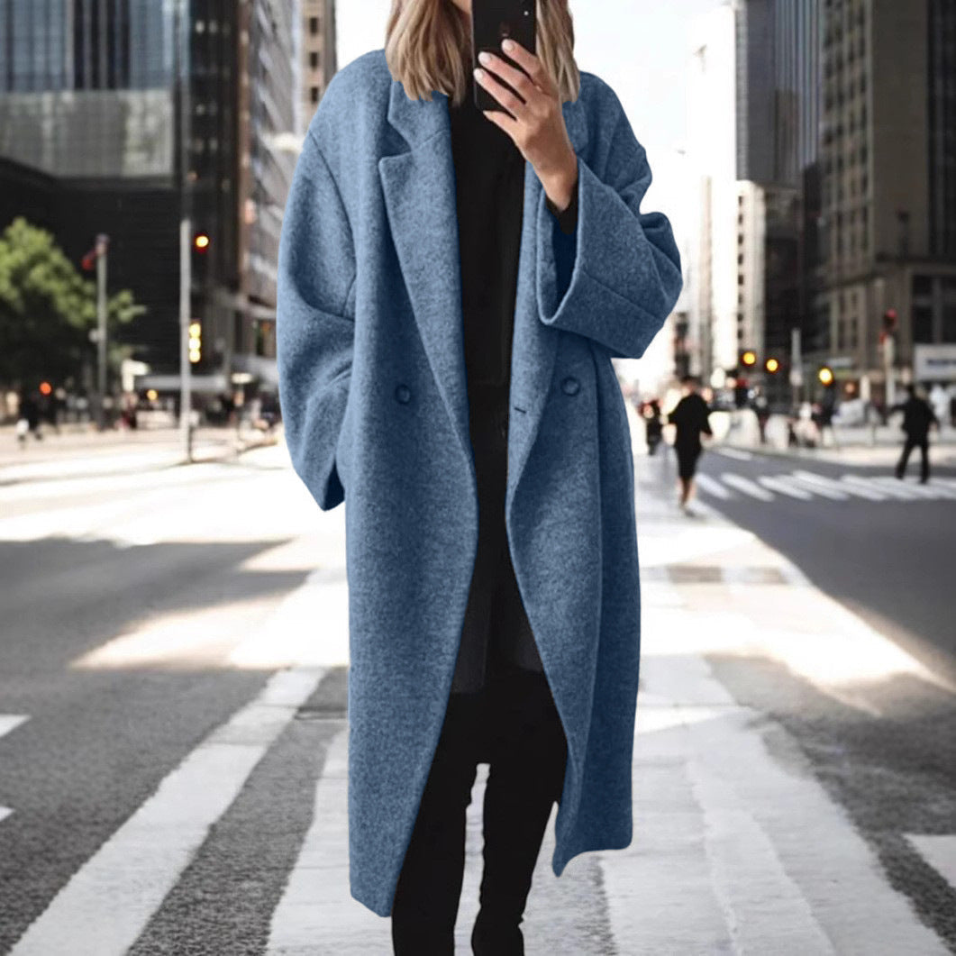 Women's Oversized Wool Coat Amarae