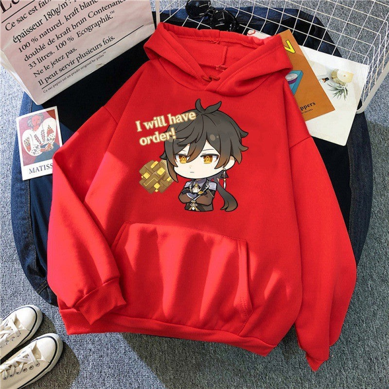 Women's hoodie with cute anime design and comfortable fit Chic & Stil