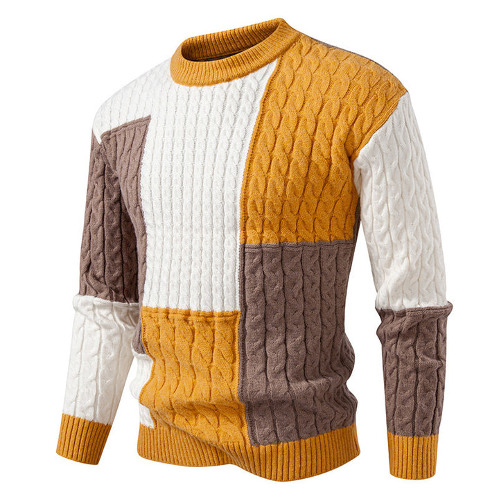 Women’s sweater with creative knit pattern Lune London