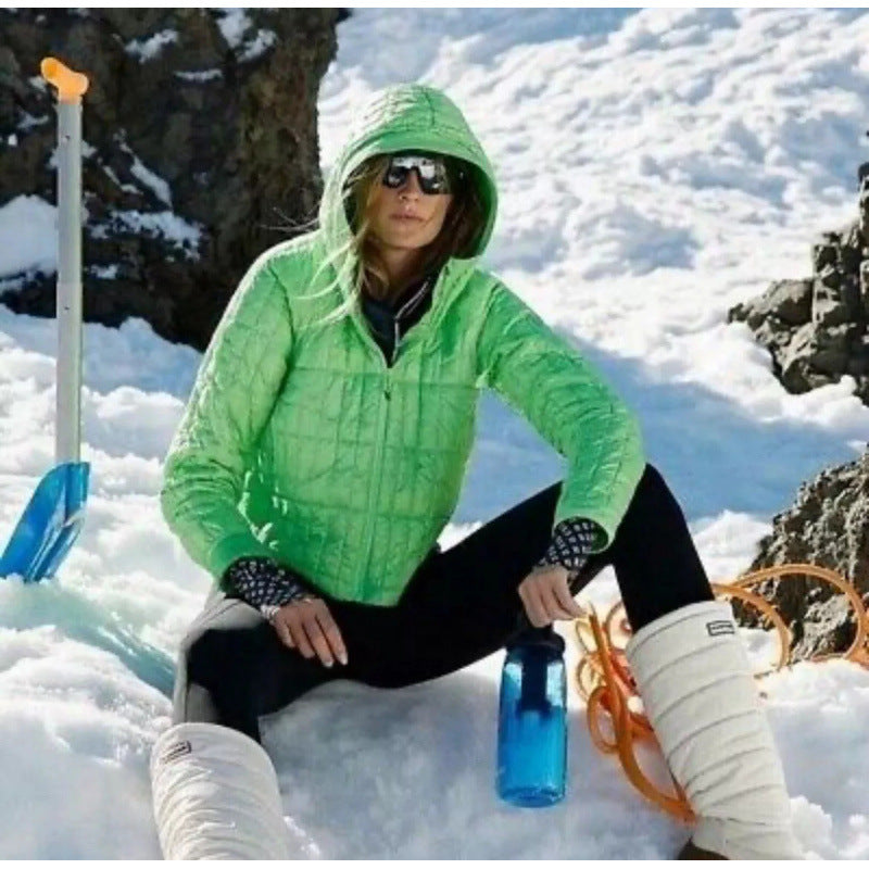Ladies trendy short quilted jacket Amarae