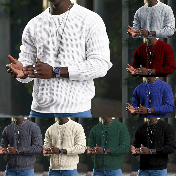 Men's chic knit sweater