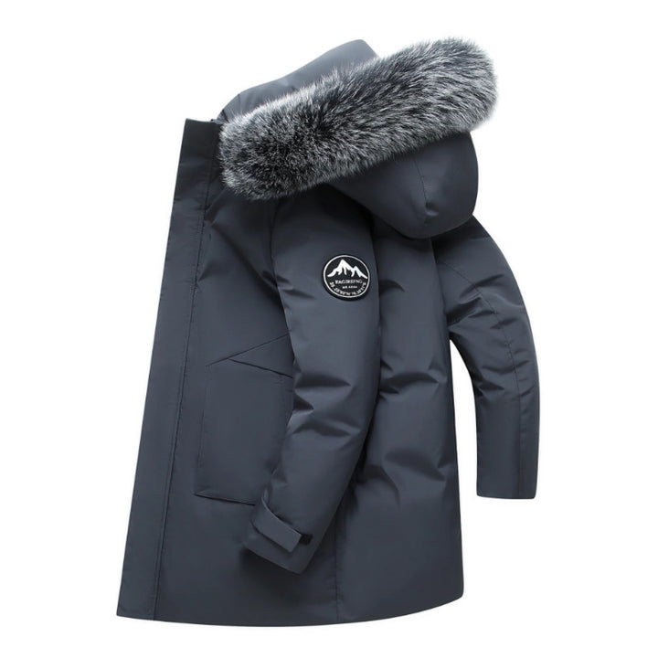 Men’s Water-Repellent Winter Parka with Removable Hood & Cozy Lining | Lune London