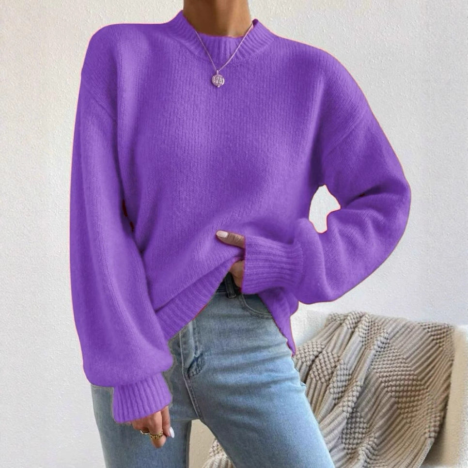 Oversized knitted sweater for ladies Lune London