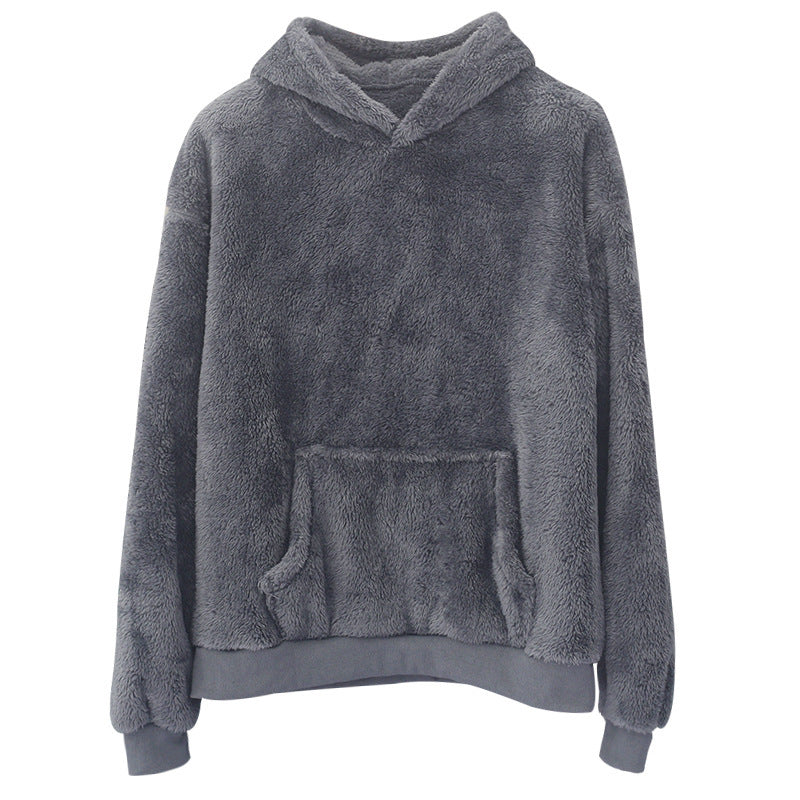 Ladies Cozy Hoodie in Soft Fleece Lune London