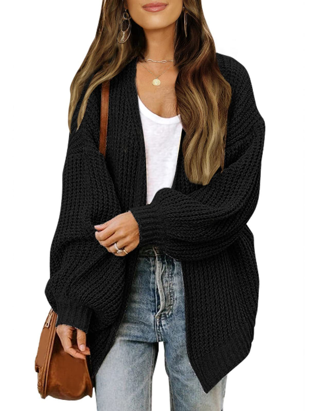 Women Casual Cardigan with Loose Fit Lune London