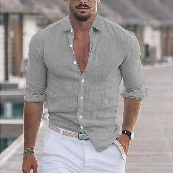 Herren Hemd mit modernem Schnitt und taillierter Passform von Lune London