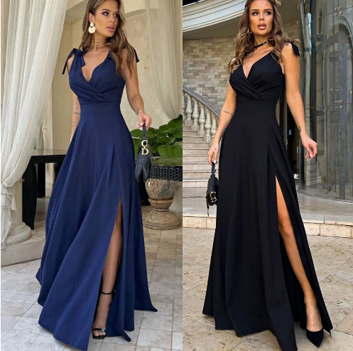 Ladies Elegant Maxi Dress with Amarae Split