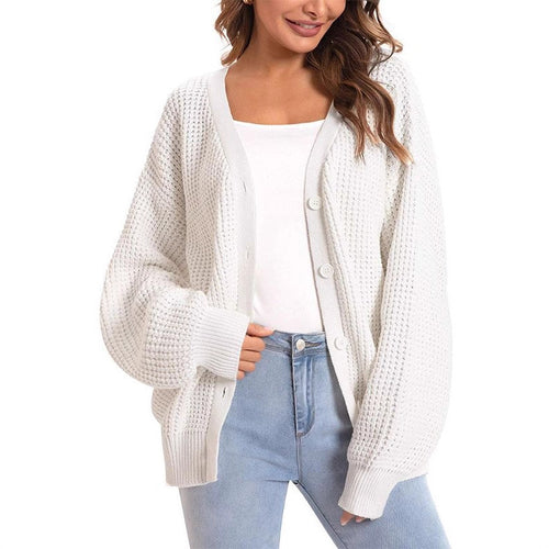 Gros cardigan en tricot pour femmes avec une coupe décontractée Chic & Stil