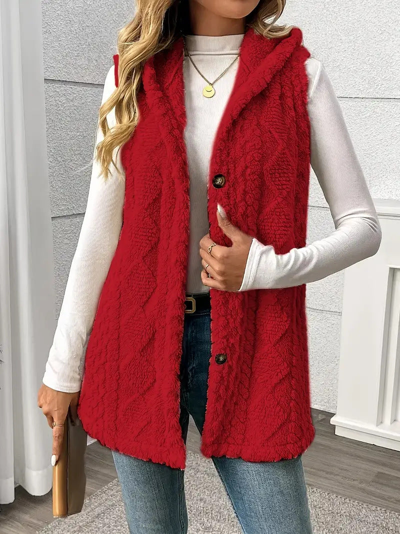 Ladies cozy vest Lune London