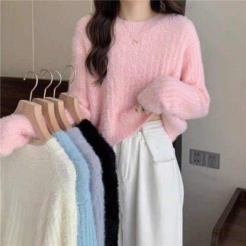 Pull en tricot confortable pour femmes avec un matériau doux Chic & Stil