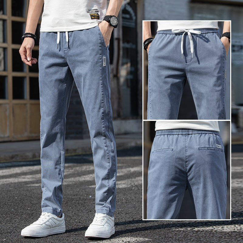 Casual utility pants for men with adjustable waist Lune London