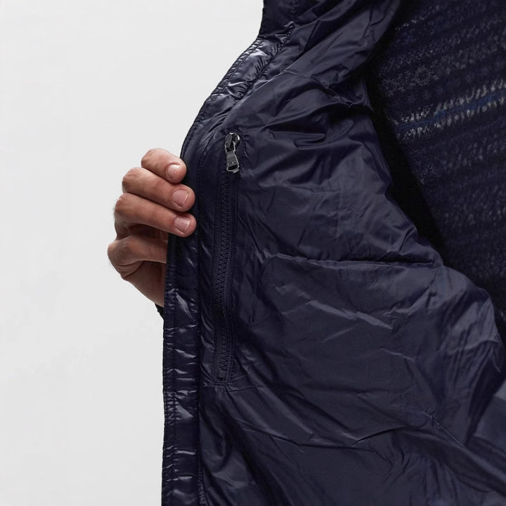 Women's insulated winter jacket with removable hood and water-repellent material Lune London