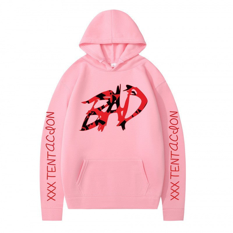 Women's hoodie with eye-catching graphic print and casual cut Chic & Stil