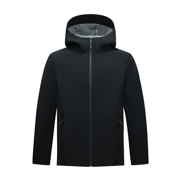 Women's Tailored Softshell Jacket with Hood and Fleece Lining Amarae
