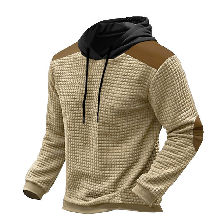 Functional hoodie jacket for men with structured design and kangaroo pockets Lune London